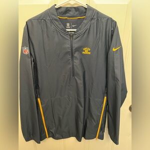 Nike Green Bay ACME Packers 1/4 zip wind breaker Size S